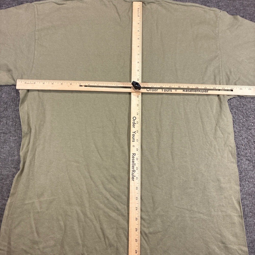 Vintage Montana Moose Tultex T-Shirt Mens XL Green San Segal Graphic - Picture 7 of 10